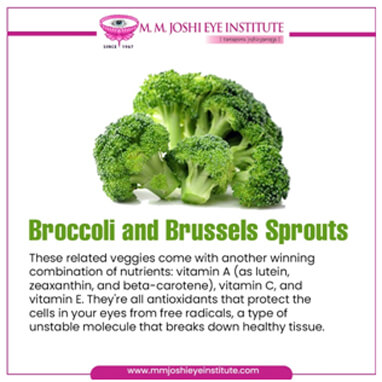 Broccoli and Brussel sprouts