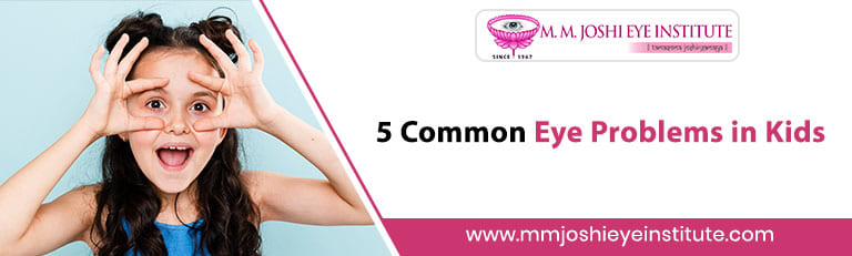 5 common eye problems in kids